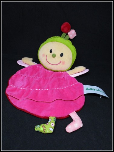 Coccinelle rose doudou plat - coccinelle,