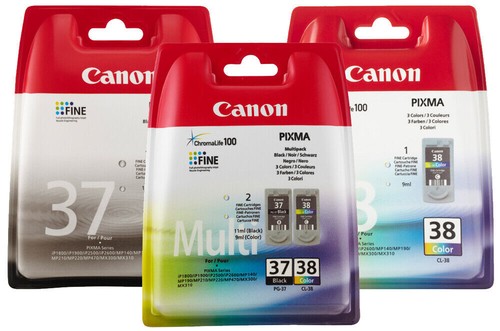 Canon pg37 cl38 cartouches - +,
