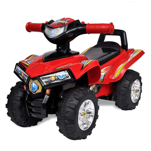 Quad rouge électrique - , pour