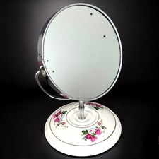 Miroir ancien rotatif double