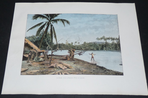 Photo imprimee 1895 polynesie - imprimee,