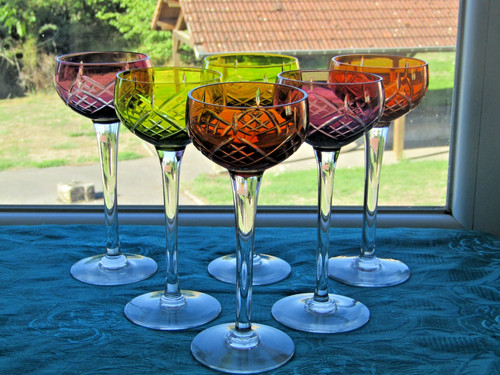 Verres roemer coloré en - 6,