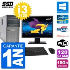 PC Tour Dell 990 Ecran 22"
