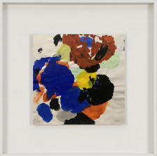 Michael KREUTER (1940-2022) Painting Composition Abstract Expressionism (76)