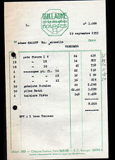 "BOURGES (18) TABLEWARE / SERVICES "GUILLAUME" 1955