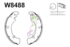 Mâchoire de frein W8488