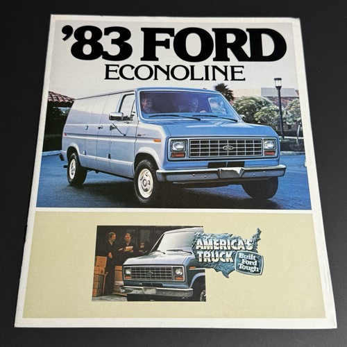 Ford 1983 econoline vans 14p - ford,