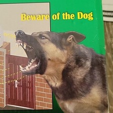 BARKING WATCH DOG Alarm Home Office Security Burglar Safety System EWD-1-Tested