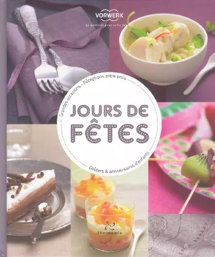 Livre thermomix jour - livre, fetes