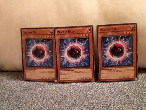 Yugioh plasma ball - 3x,
