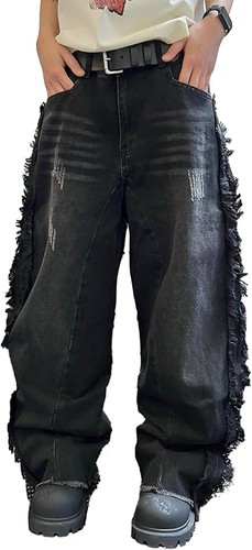 Pantalon jean baggy homme noir - jean,