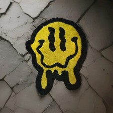 Custom Melting Smiley Face Tripy Rug