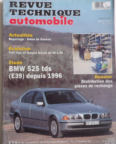 Revue technique automobile rta - revue,