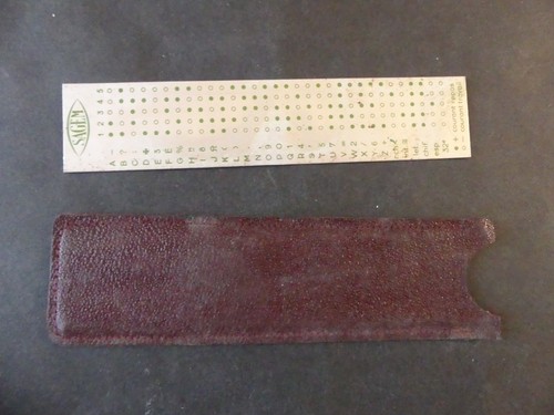 Regle calcul metal sagem - calcul, en