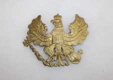 Prussian pointed helmet plate model 1895, WW1, Prussian