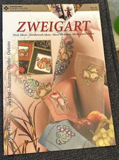Vtg Rare Zweigart Autumn Cross Stitch Patterns Bk #137