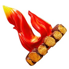  Lampe à flamme de charbon de