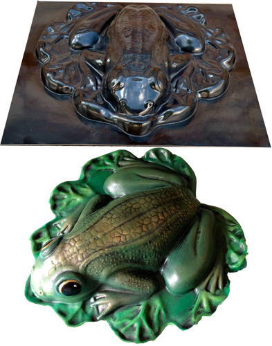 Moule béton grenouille - , géant