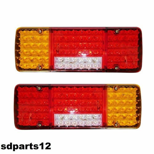 Paire feux arrière led 24v - feux,