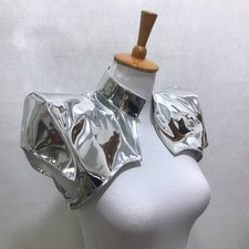 Unisexe Miroir Veste Simili