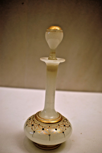 Antique opaline verre - verre, parfum