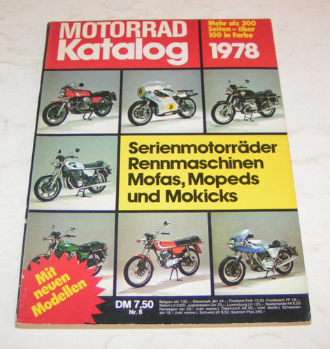 Catalogue moto 1978 - catalogue,