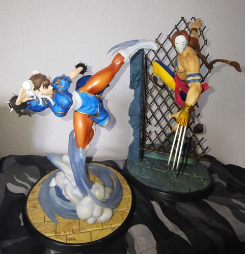 Statues street fighter - statues,