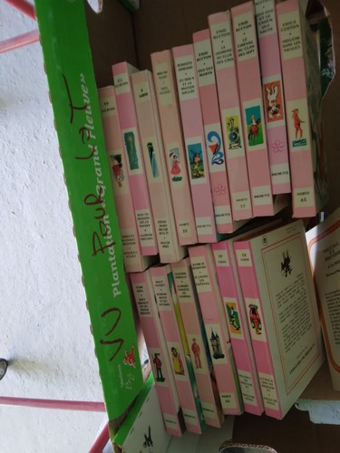 Rare bibliothèque rose lot - rose-lot, 10