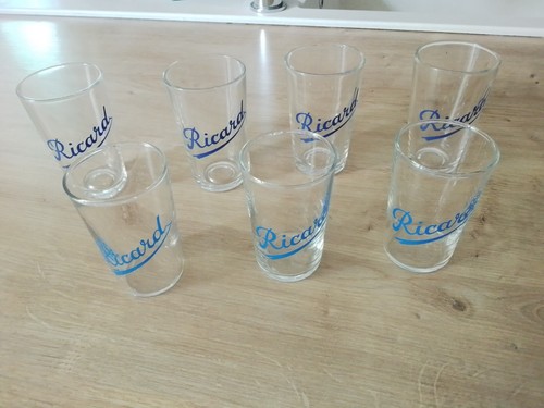 Lots verres ricard - ricard, anciens