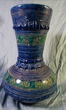 Superbe vase  Aldo Londi pour Bitossi, faïence italienne années 50 /60