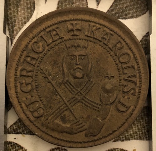 Médaille jeton gracia karolus - jeton,