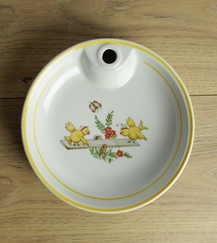 Ancienne assiette chauffante - assiette,