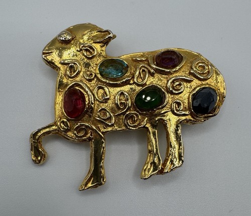 Broche vintage agneau - vintage, « agneau »