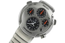 SEIKO Sportura Kinetic Chronograph 1st SBXZ001 #121