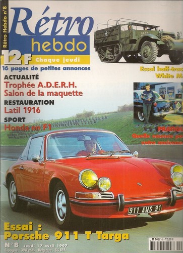 Retro hebdo porsche - hebdo, 8
