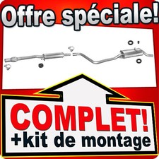 Ligne pot d'échappement pour