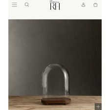 Restoration Hardware 1920S French Glass Cloche