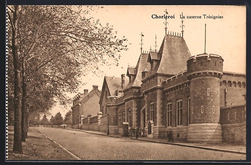 Cpa charleroi caserne - charleroi,, la