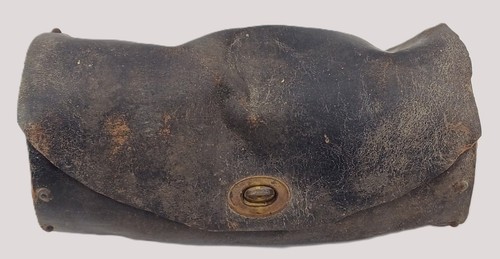 Ancien sacoche trousse - , cuir