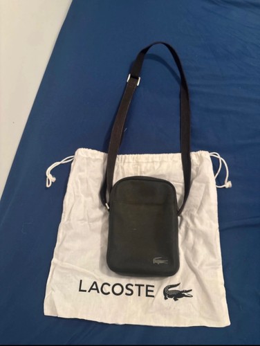 Sacoche lacoste noir - lacoste,