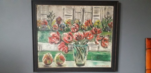 Tableau ancien huile sur - tableau,