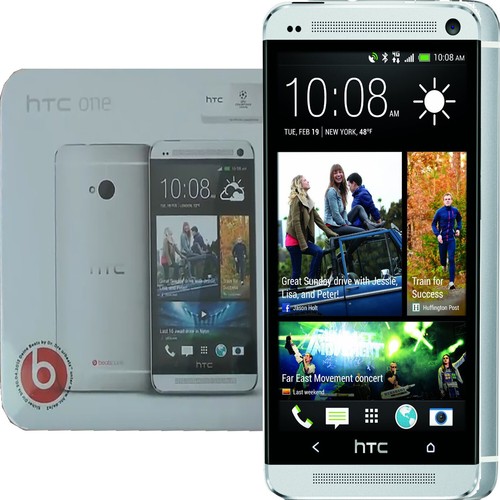 Htc one silver 16gb 2gb - one,