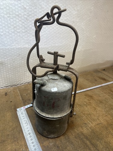 Lampe mineur ancienne - lampe,