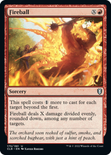 Fireball foil commander - -,