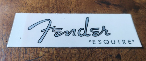 Fender esquire headstock logo - esquire,