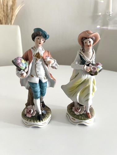Couple figurines anciennes - couple,