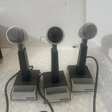 SHURE 450 SERIES II (1) & 2 Shure Model 522  LOT OF 3   UNTESTED SEE PICTURES