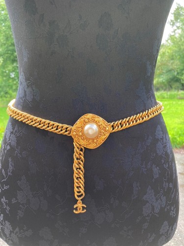 Ceinture chaîne métal doré - métal,