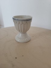 Coquetiers porcelaine blanche