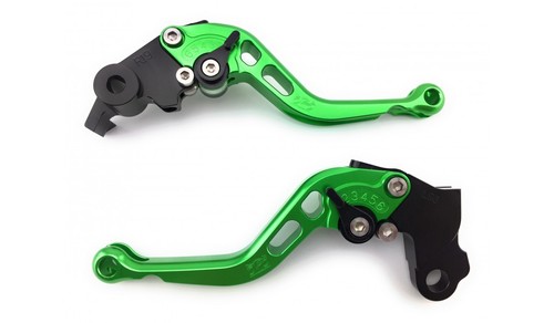 Paire leviers courts verts - paire, de